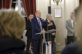 Laurent Touvet, préfet du Haut-Rhin, cérémonie médaille JSEA
