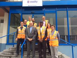 Visite de l’entreprise Essity à Kunheim
