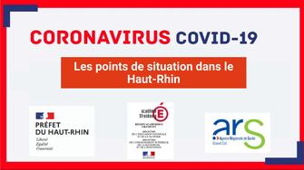 Coronavirus - Points de situation dans le Haut-Rhin
