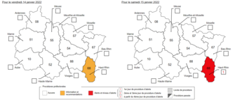 Épisode de pollution atmosphérique de particules fines PM10 dans le Haut-Rhin