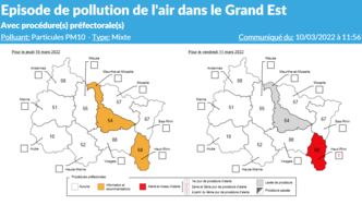 Qualité de l’air : épisode de pollution atmosphérique en cours dans le Haut-Rhin