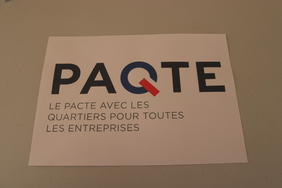Signature des PaQte à Colmar (Pacte avec les quartiers pour toutes les entreprises)