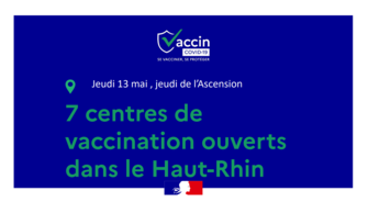 Covid19 : Accélération de la campagne de vaccination et de dépistage dans le Haut-Rhin