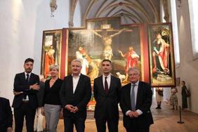 Inauguration marquant la fin de la restauration du retable d'Issenheim
