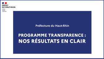 Le programme « transparence sur la qualité et l’efficacité des services publics » 